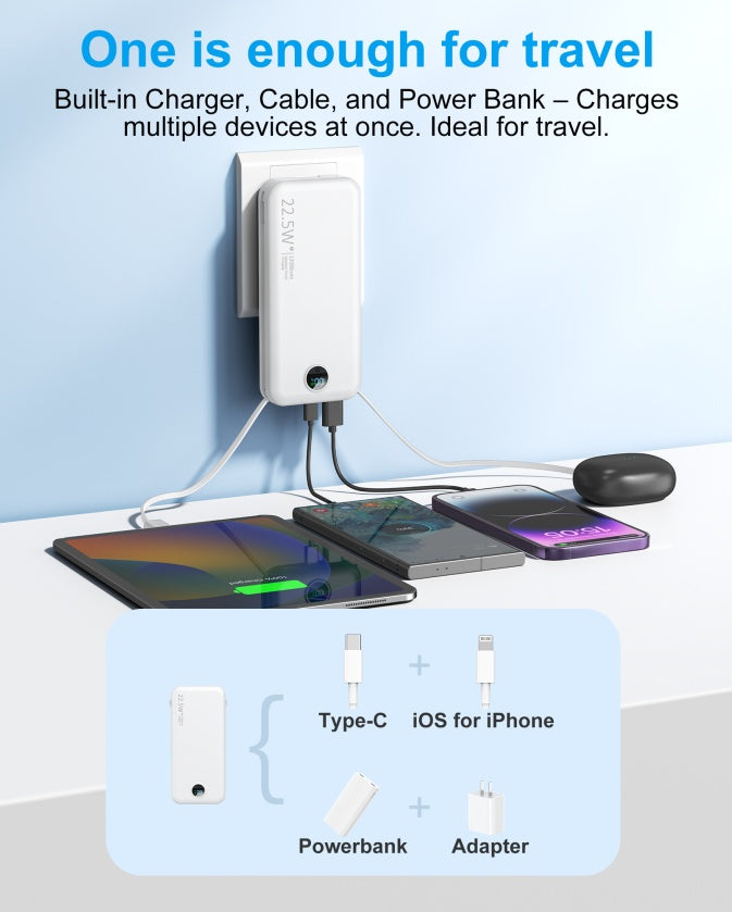 With AC Socket For Fast Charging