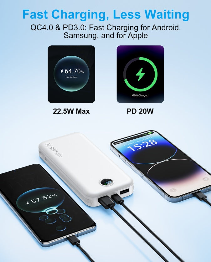With AC Socket For Fast Charging
