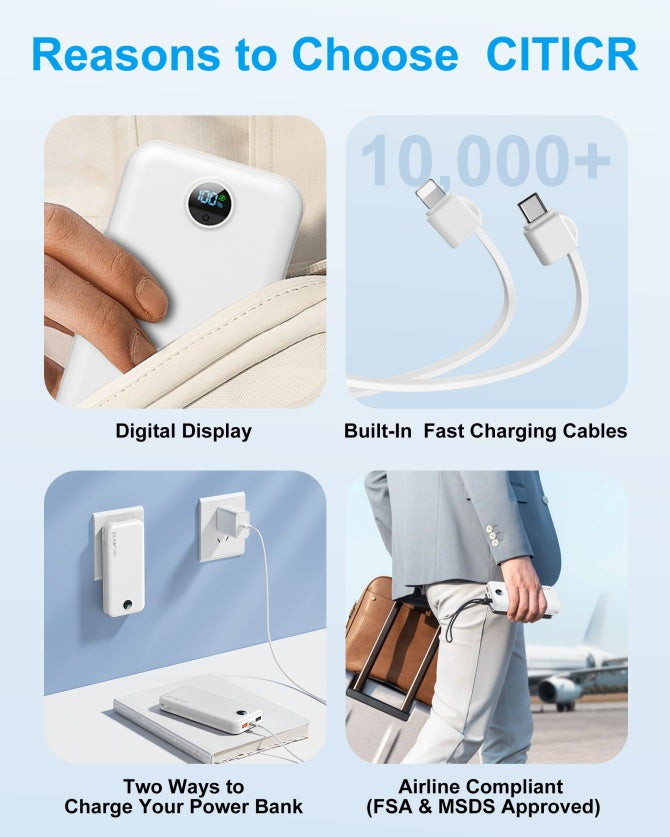 With AC Socket For Fast Charging
