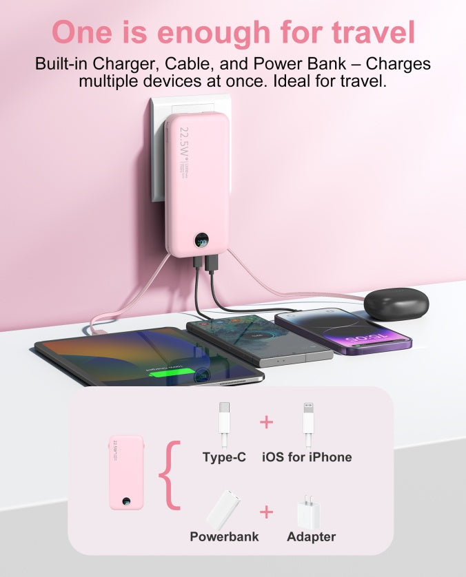 With AC Socket For Fast Charging