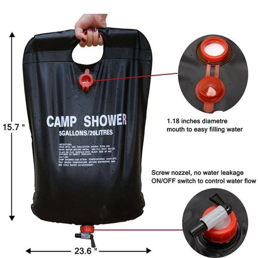 20L Camping Shower Portable