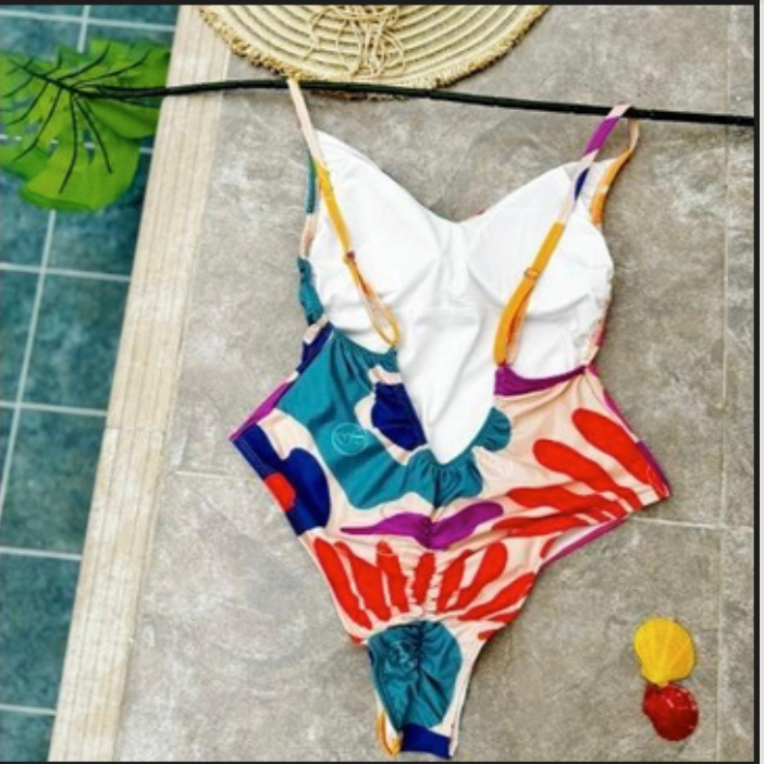 Jardín Abstracto #25 – Enterizo Artístico Floral