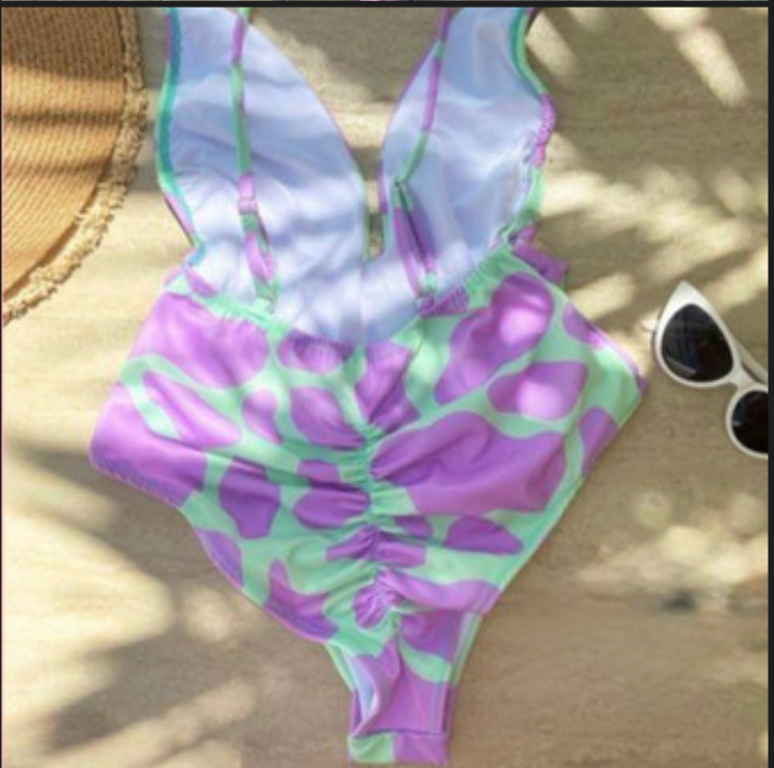 Dulce Prisma #35 – Traje de Baño Enterizo con Lazo