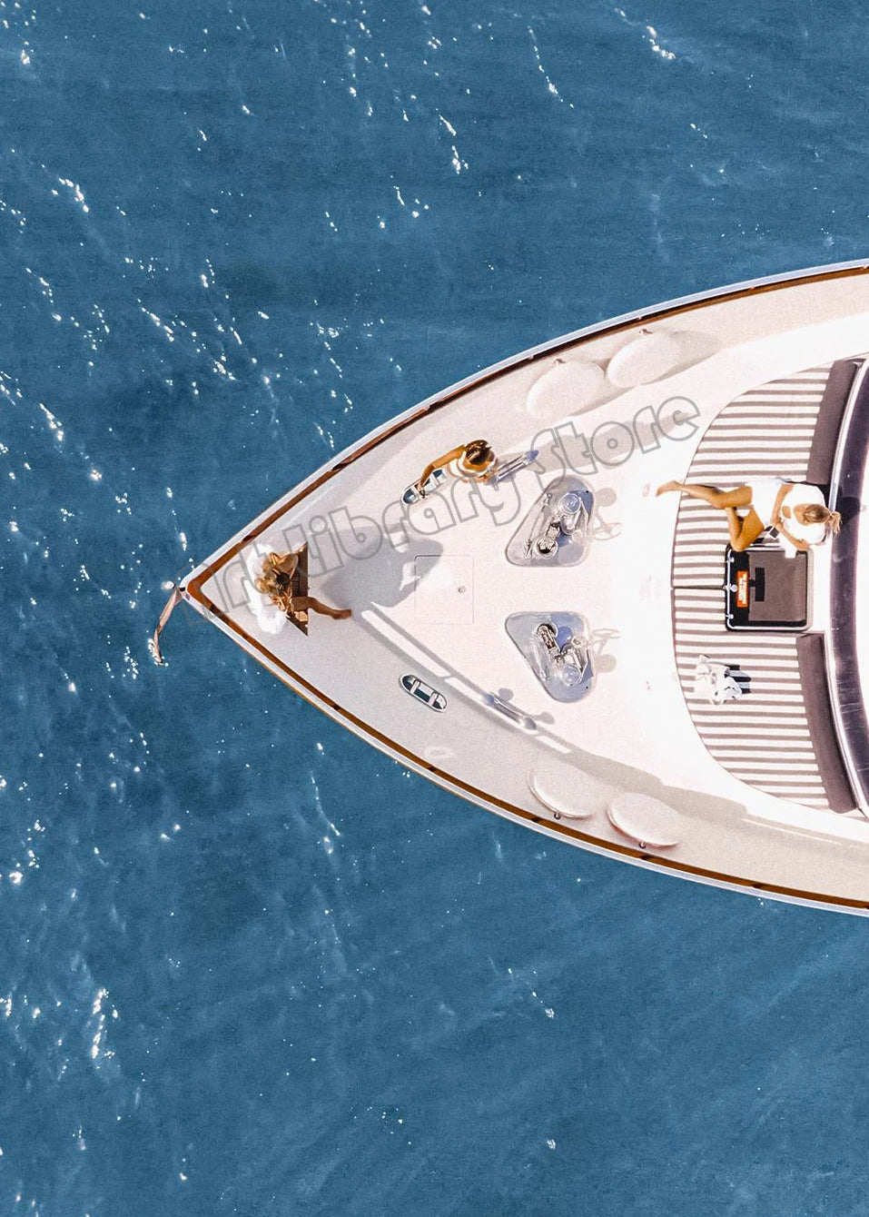 Luxury Yacht Canvas Painting Wall Art Pictures Home Decor