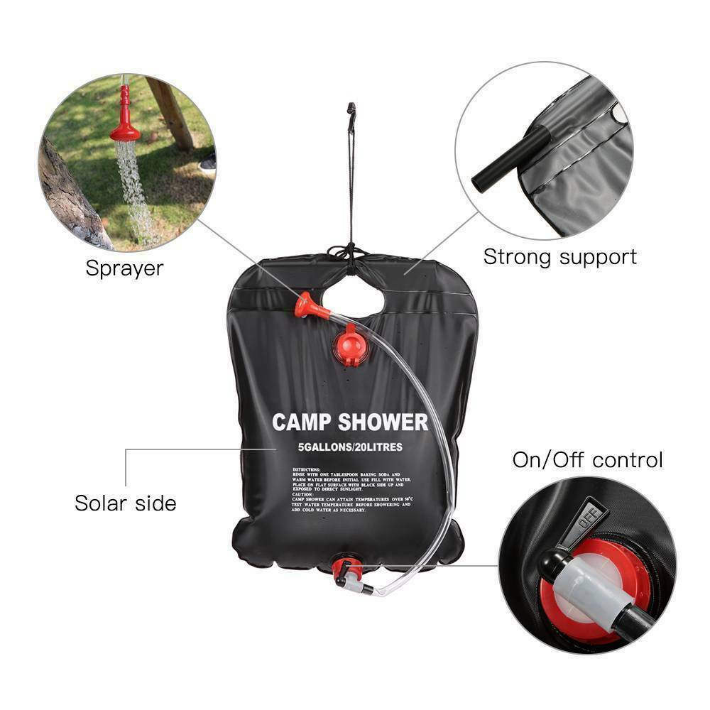 20L Camping Shower Portable