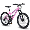 S24103 24 Inch Mountain Bike For Teenagers Girls Women, Shimano 21 Speeds