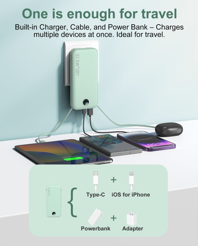 With AC Socket For Fast Charging
