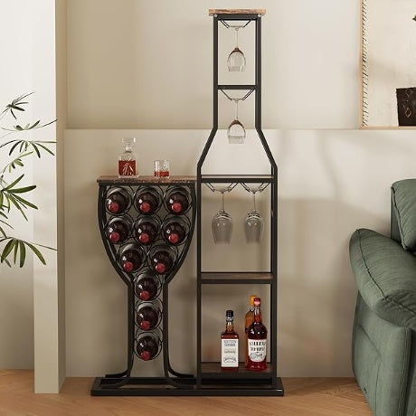 Hanging Wine Glass Holder Rack