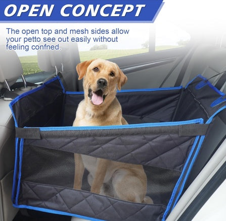 Large Dog Car Seat, Waterproof Fabric With Breathable Mesh