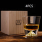 Household Compact Japanese Mount Whiskey Glass