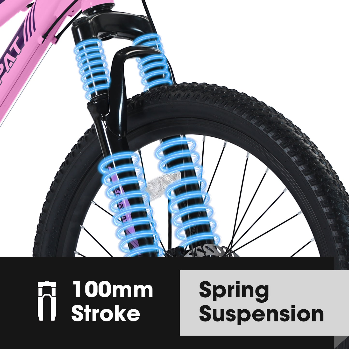S24103  24 Inch Mountain Bike For Teenagers Girls Women, Shimano 21 Speeds