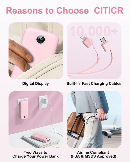 With AC Socket For Fast Charging