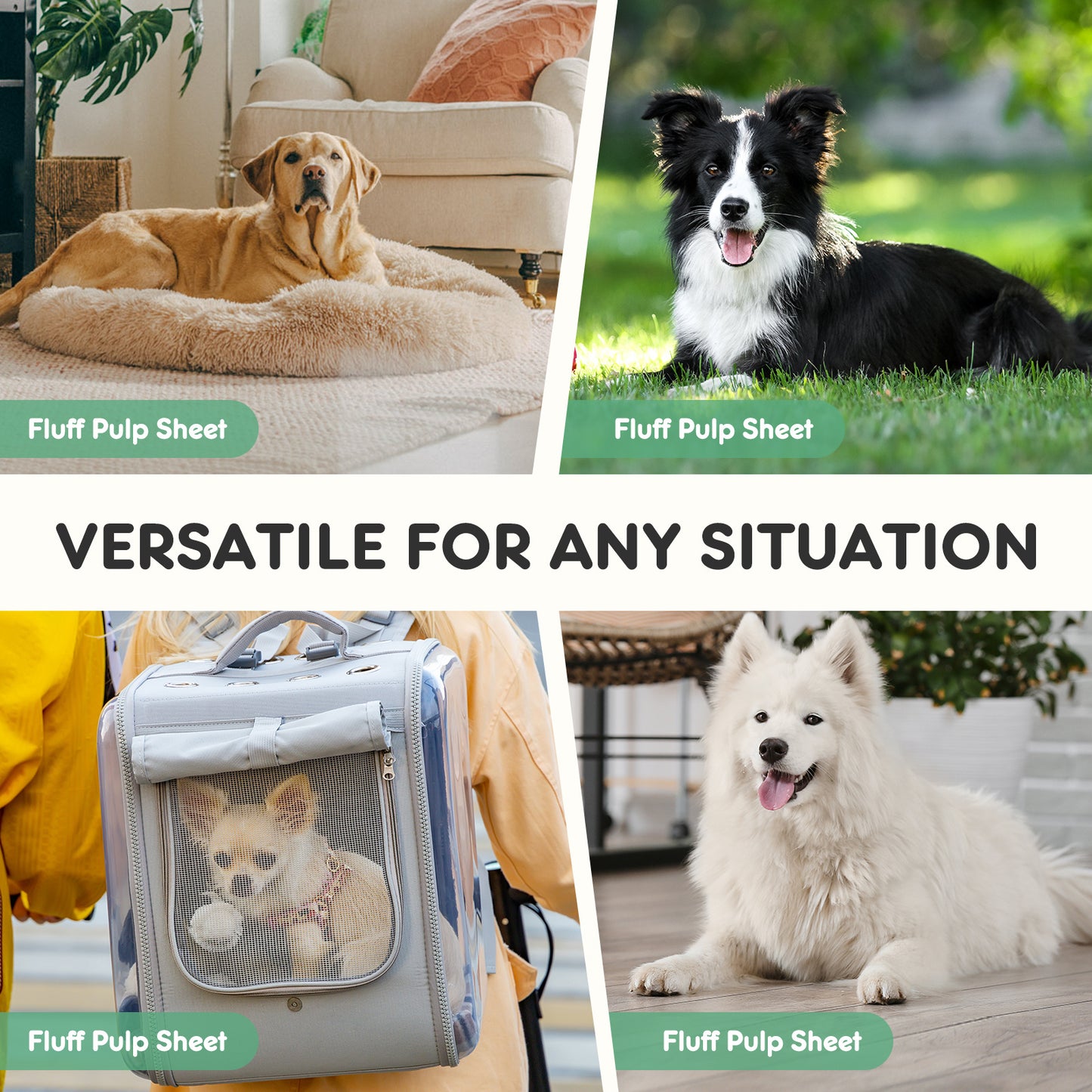 Puppy Pads, Leak-proof Quick-drying Disposable Dog Pads,