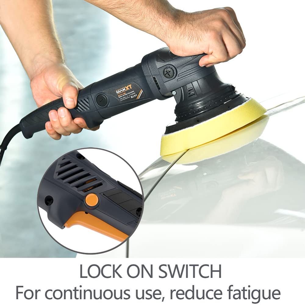 Dual Action Car Buffer, 21mm Random Orbital Polisher