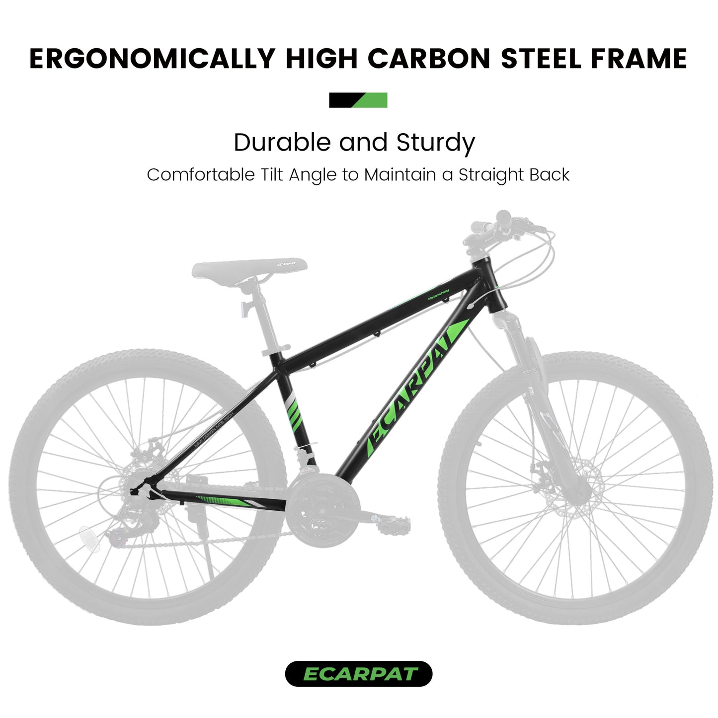 A27366 27 Inch Mountain Bike 21 Speed, Suspension Fork, Aluminum Frame Disc Brake