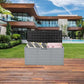 75gal 130lb Black Lid Plastic Patio Storage Box