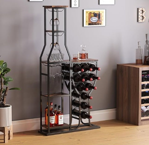 Hanging Wine Glass Holder Rack