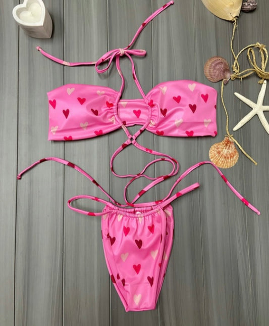 Corazón Rosa #105