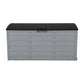 75gal 130lb Black Lid Plastic Patio Storage Box