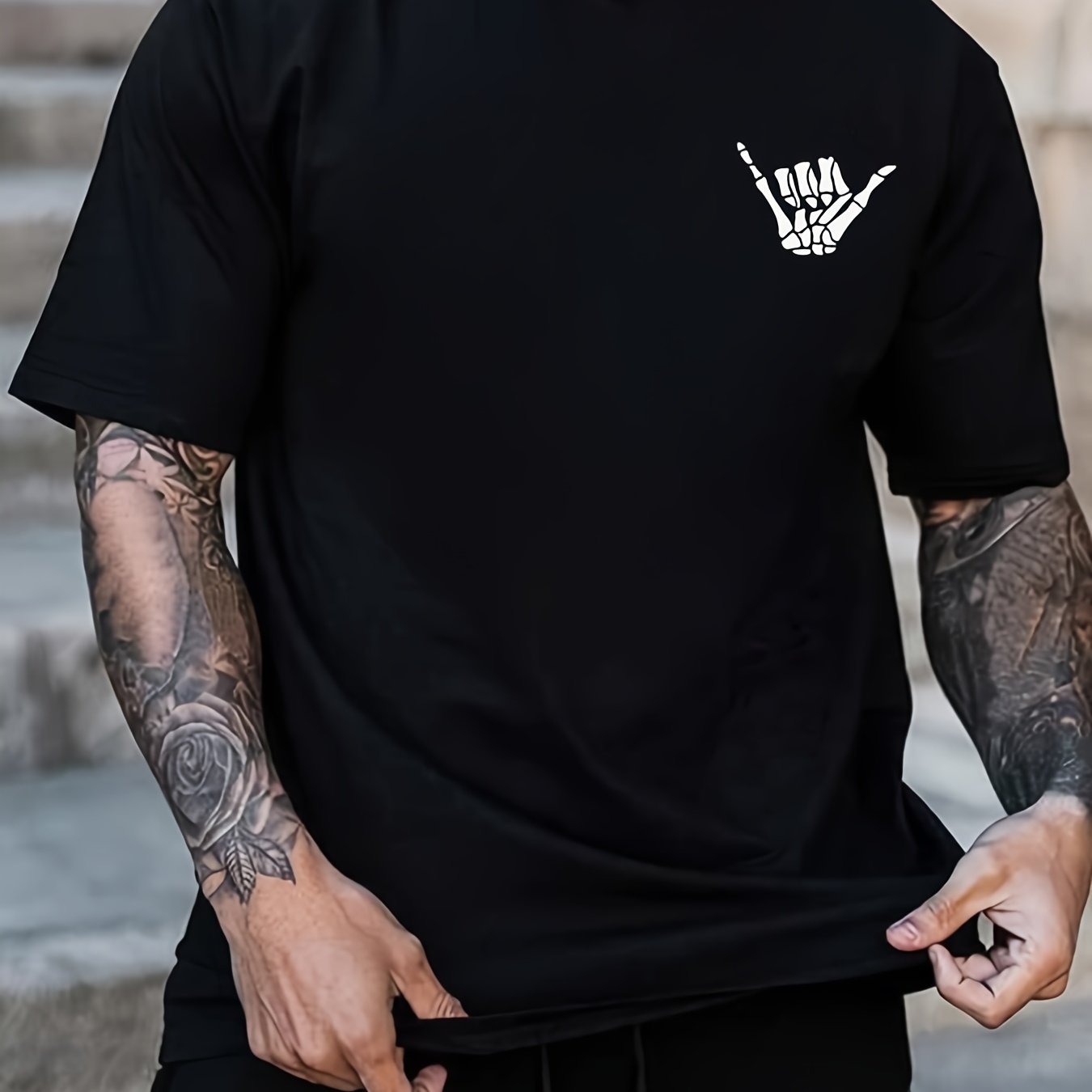 Men's T-shirt, Rock Print
