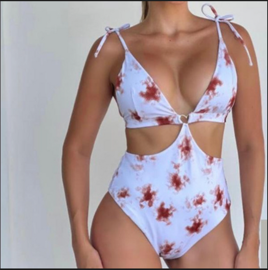 Cherry Splash #22 – Enterizo con Estallido de Color