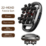 22-Head Fascia Gun High Massageador