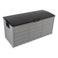 75gal 130lb Black Lid Plastic Patio Storage Box
