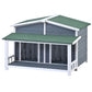 GO 47.2 Large Wooden Dog House Outdoor