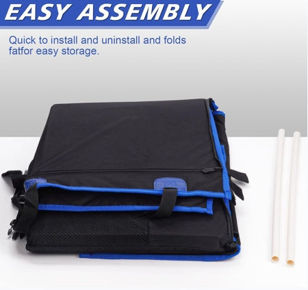 Large Dog Car Seat, Waterproof Fabric With Breathable Mesh