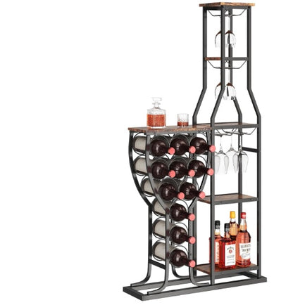 Hanging Wine Glass Holder Rack