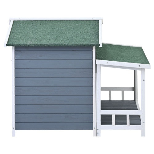 GO 47.2 Large Wooden Dog House Outdoor