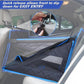 Large Dog Car Seat, Waterproof Fabric With Breathable Mesh