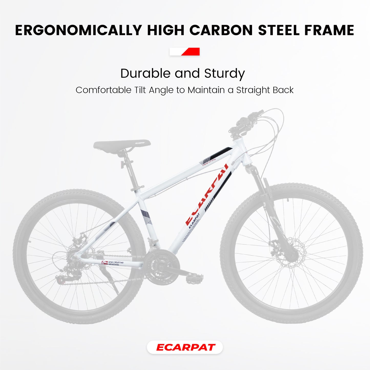 A27366 27 Inch Mountain Bike 21 Speed, Suspension Fork, Aluminum Frame Disc Brake