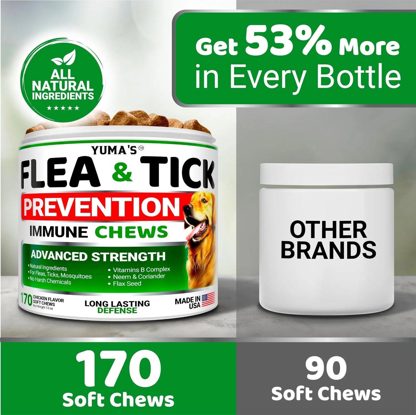 Flea And Tick Prevention For Dogs Chewables 1