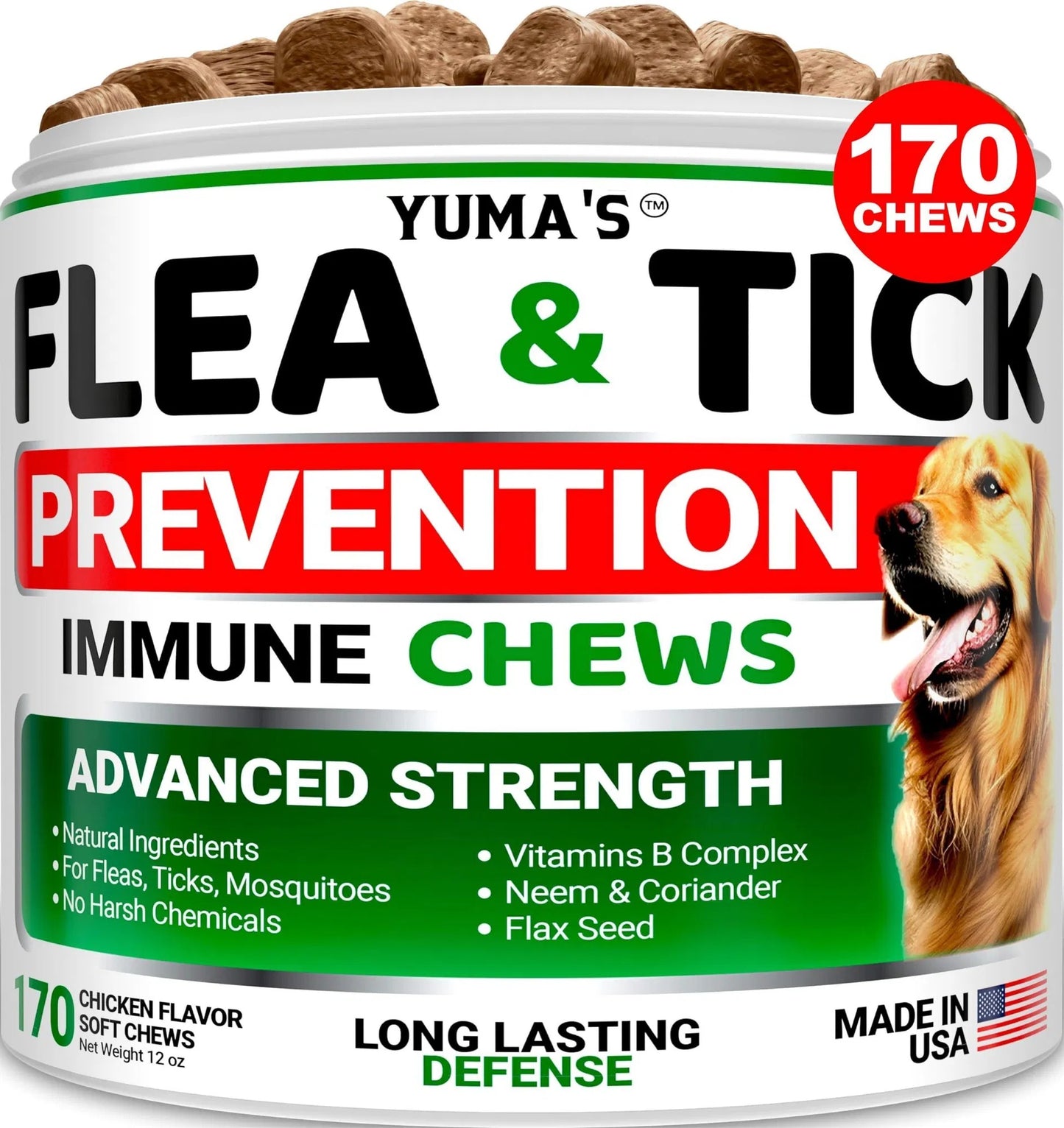Flea And Tick Prevention For Dogs Chewables 1
